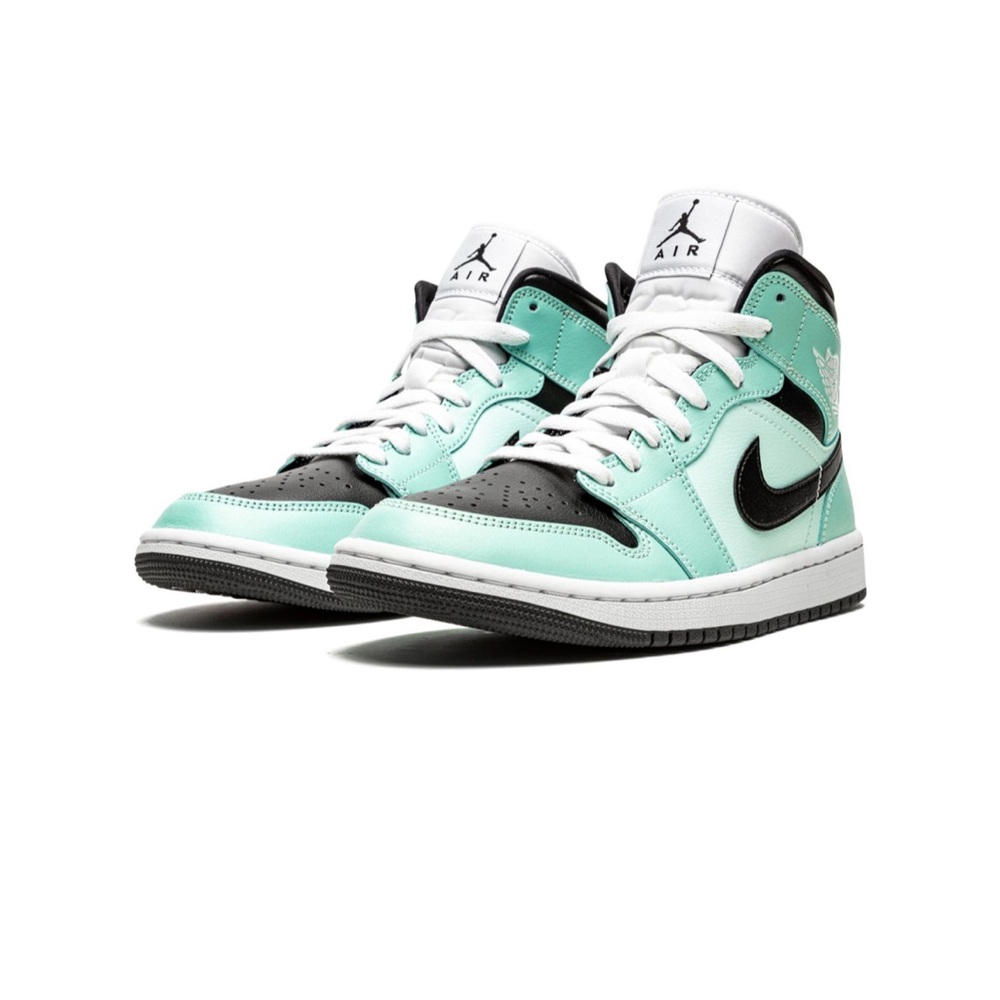 aqua black jordan 1